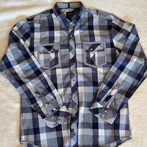 7Diamond Long Sleeve Shirt sz L